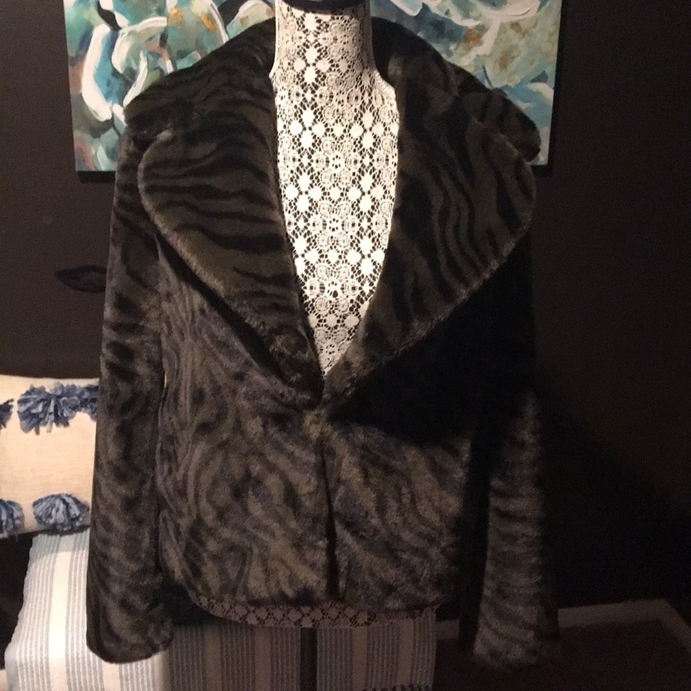 Fur coat by Sanctuary (NWT)